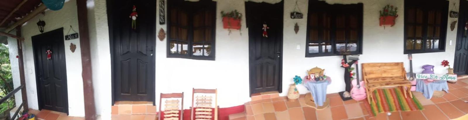 Hotel Campestre Abrazo Del Angel Aratoca Exterior photo